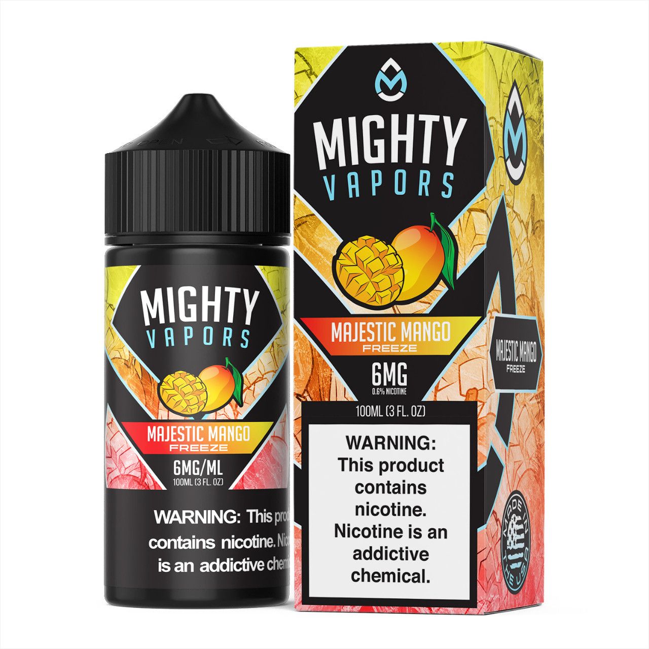 MIGHTY VAPORS - MAJESTIC MANGO FREEZE 100ML