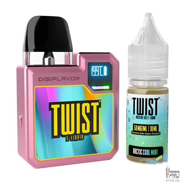 GeekVape Digiflavor Digi-Q 1000mAh Pod System Kit With 2 x 2ML GeekVape Q Cartridge &amp; 10ML E-Liquid Bottle