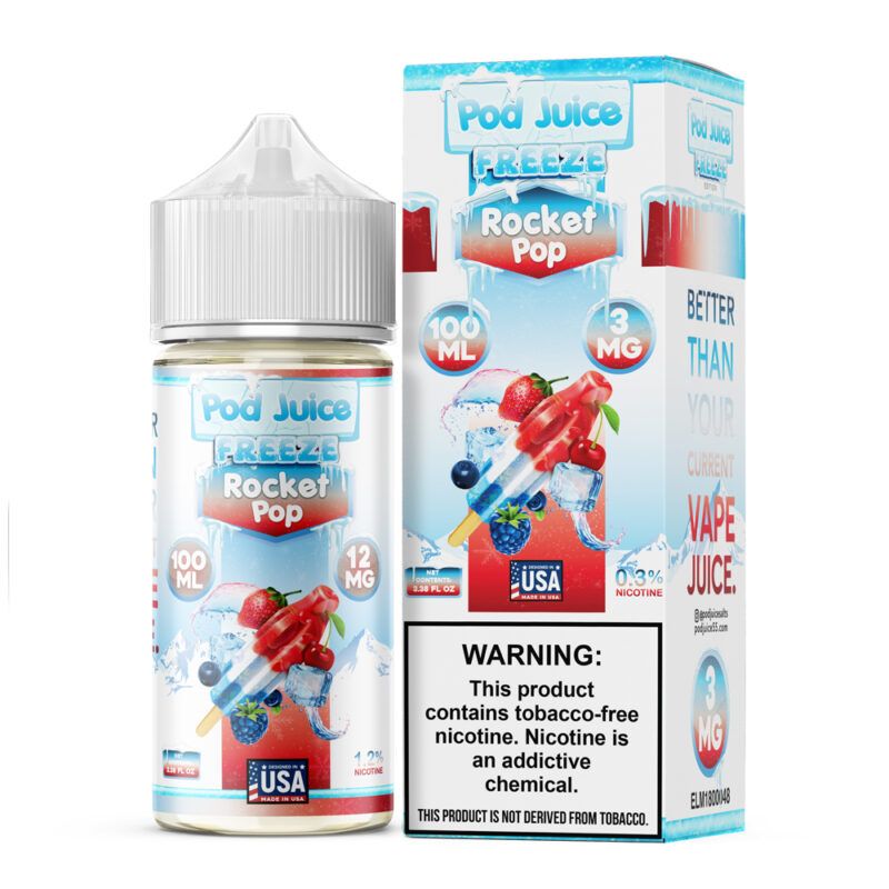 POD JUICE FREEZE- Rocket Pop 100ml
