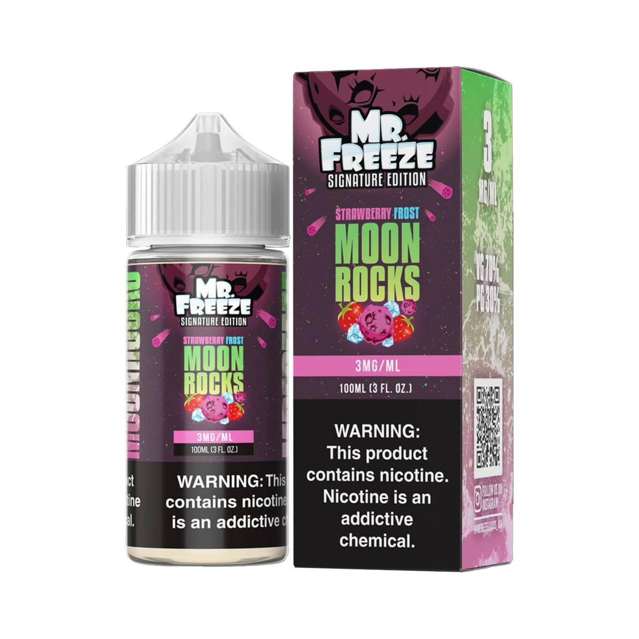 Mr. Freeze Moon Rocks Strawberry Frost 100ml