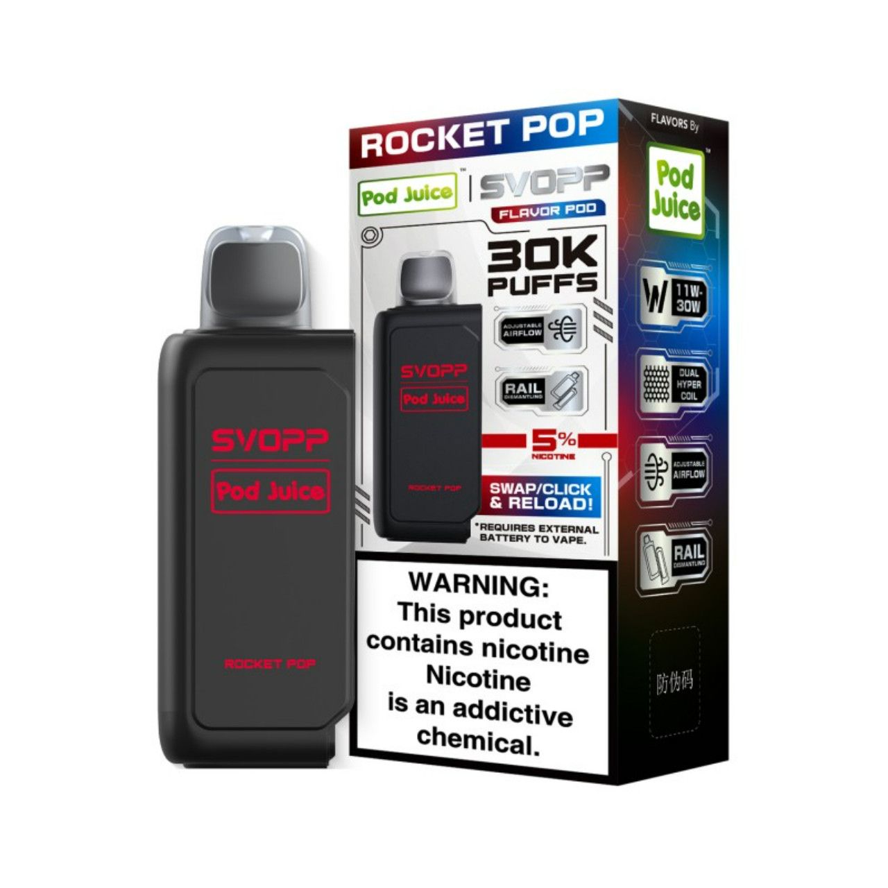 OXBAR x Pod Juice Svopp 30K Puff Disposable Replacement Pod Cartridge