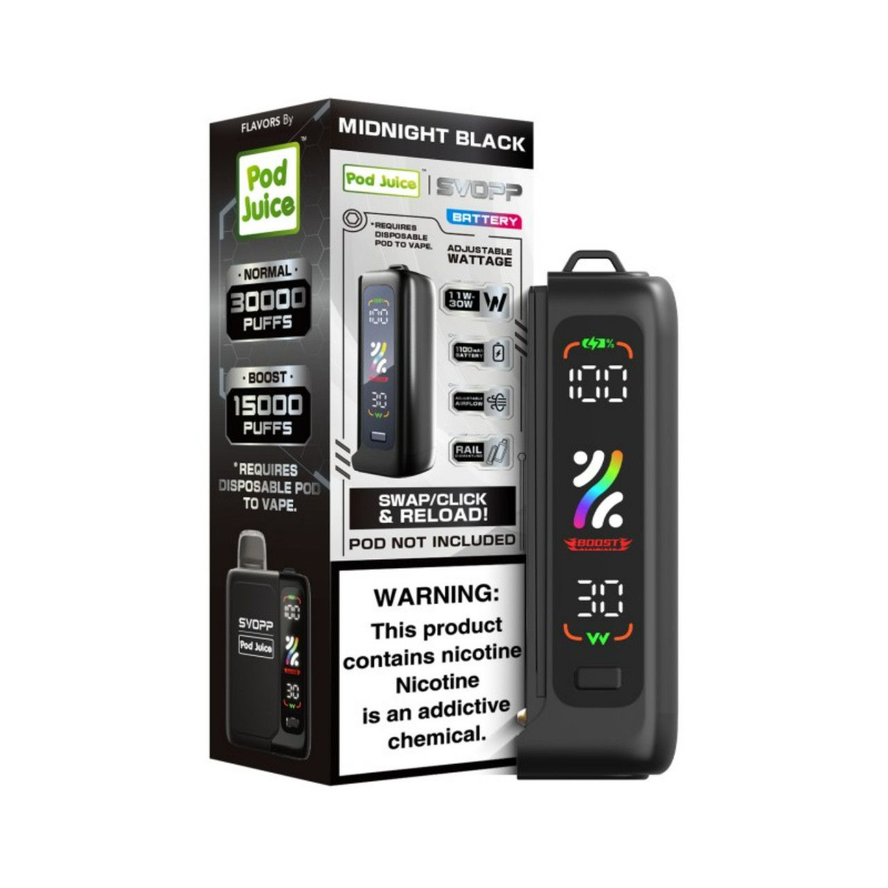 OXBAR x Pod Juice SVOPP Battery