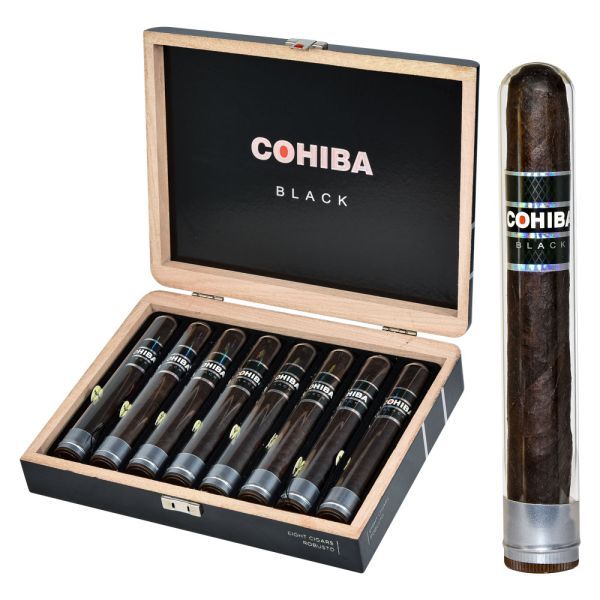 Cohiba Black Robusto Crystal Tube 5½ x 50