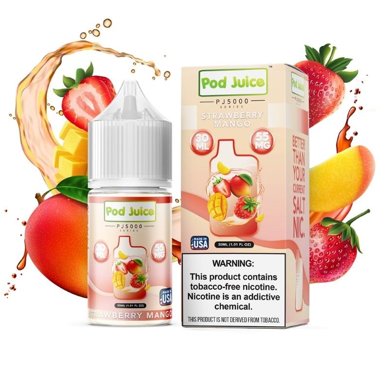 Pod Juice - Strawberry Mango Salt 30mL