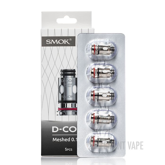 SMOK D Replacement Coils – 5 Pack