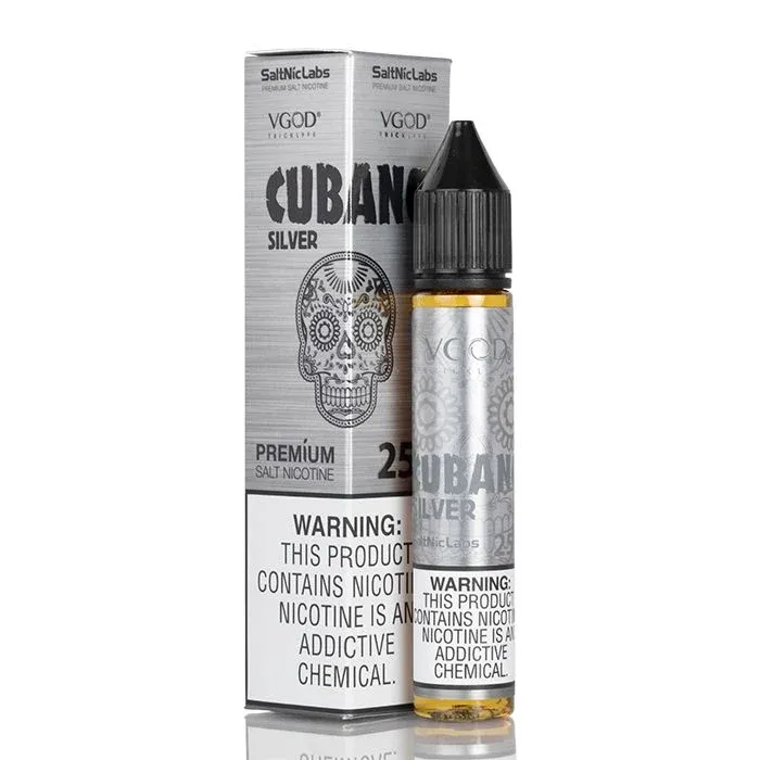 VGOD SaltNic – Cubano Silver 30mL