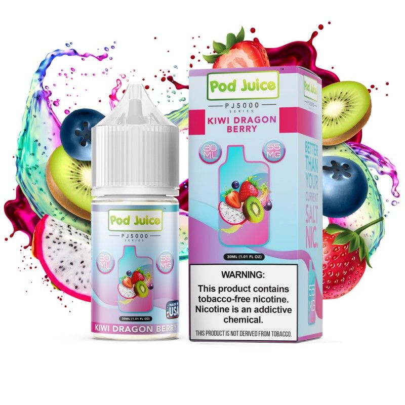 Pod Juice – Kiwi Dragon Berry Salt 30mL