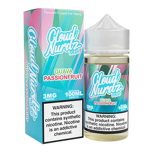 CLOUD NURDZ ICED - GUAVA PASSION FRUIT 100ml