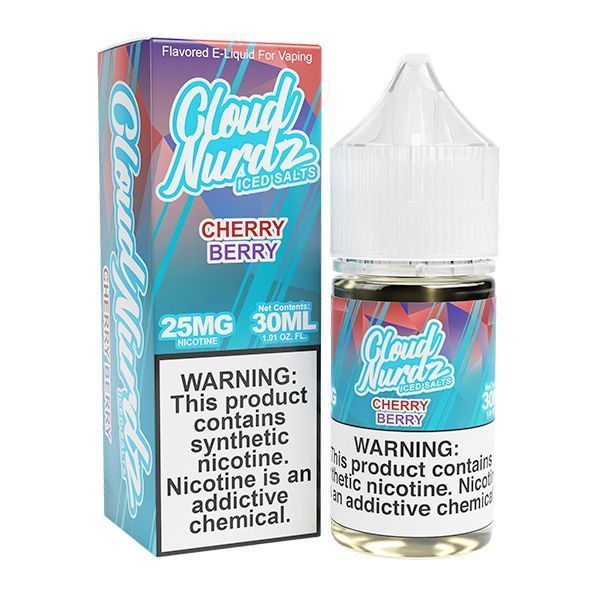 CLOUD NURDZ ICED - Cherry Berry Salt 30ml