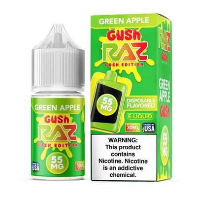 Pod Juice x RAZ Salt – Green Apple Gush 30mL