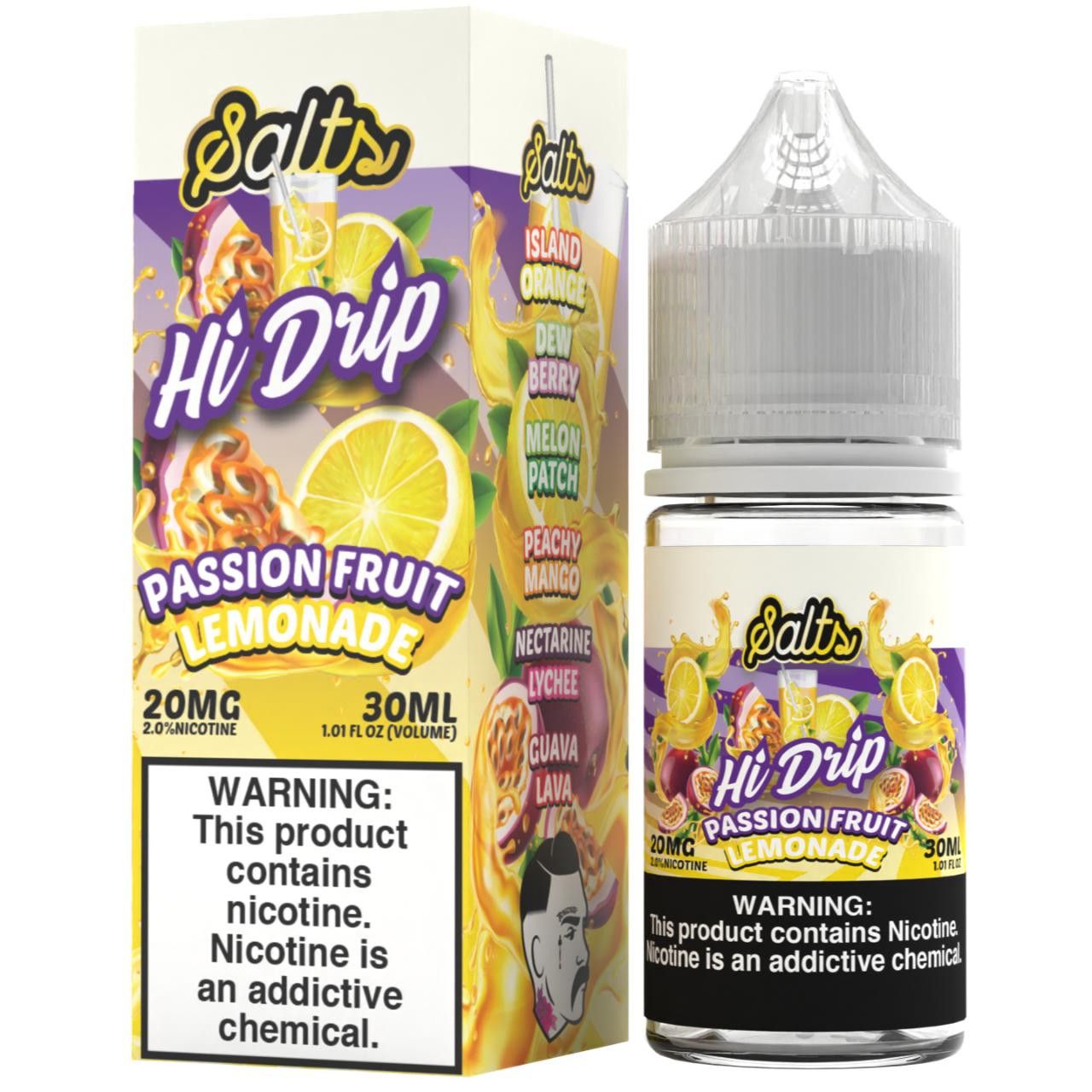 Hi-Drip Salts – Passion Fruit Lemonade 30mL