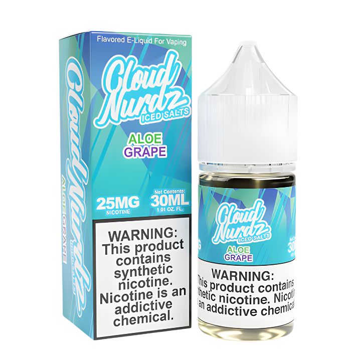 Cloud Nurdz Iced – Aloe Grape Salt 30mL