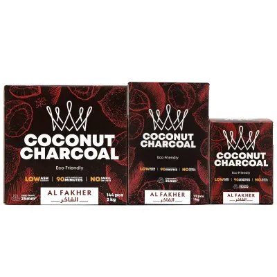 Cube Coconut Hookah Charcoals from Al Fakher