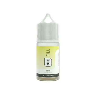 Nic Fill Unflavored Nicotine Base 15mL (50mg)