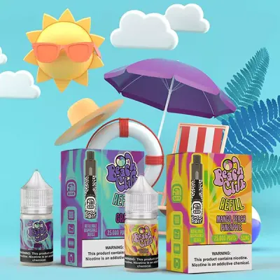 BEACH CLUB 25000 PUFF REFILLABLE RECHARGEABLE DISPOSABLE