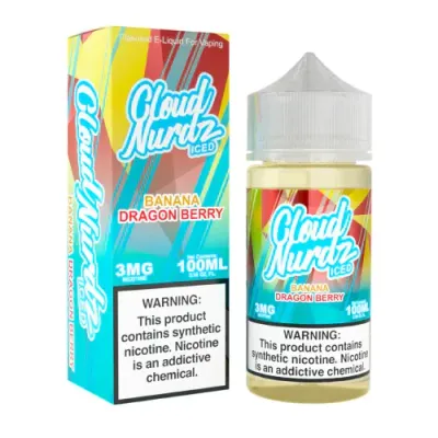 Cloud Nurdz Iced – Banana Dragonberry 100mL
