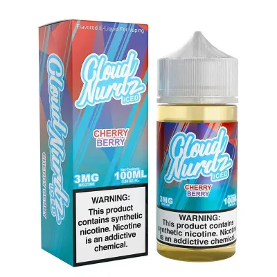 CLOUD NURDZ ICED – Cherry Berry 100ml