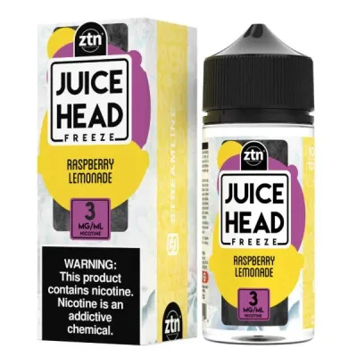 JUICE HEAD FREEZE - RASPBERRY LEMONADE 100ML