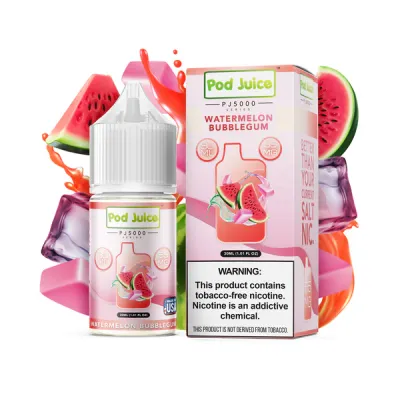 POD JUICE 5000 - WATERMELON BUBBLEGUM Salt 30ml