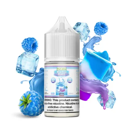 POD JUICE FREEZE - BLUE RAZZ SLUSHY Salt 30ml
