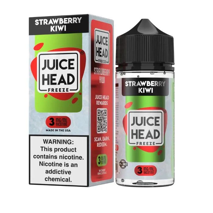 Juice Head Freeze – Strawberry Kiwi 100mL