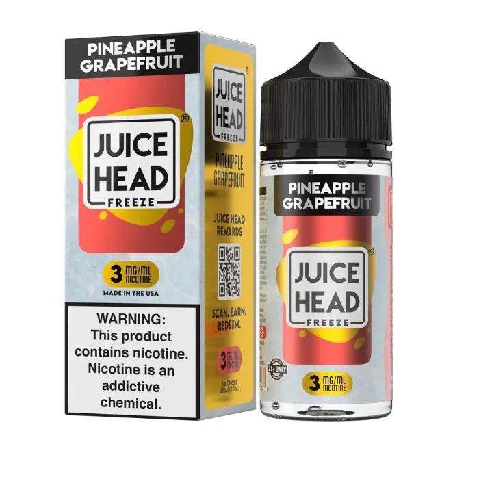 Juice Head Freeze – Pineapple Grapefruit 100mL