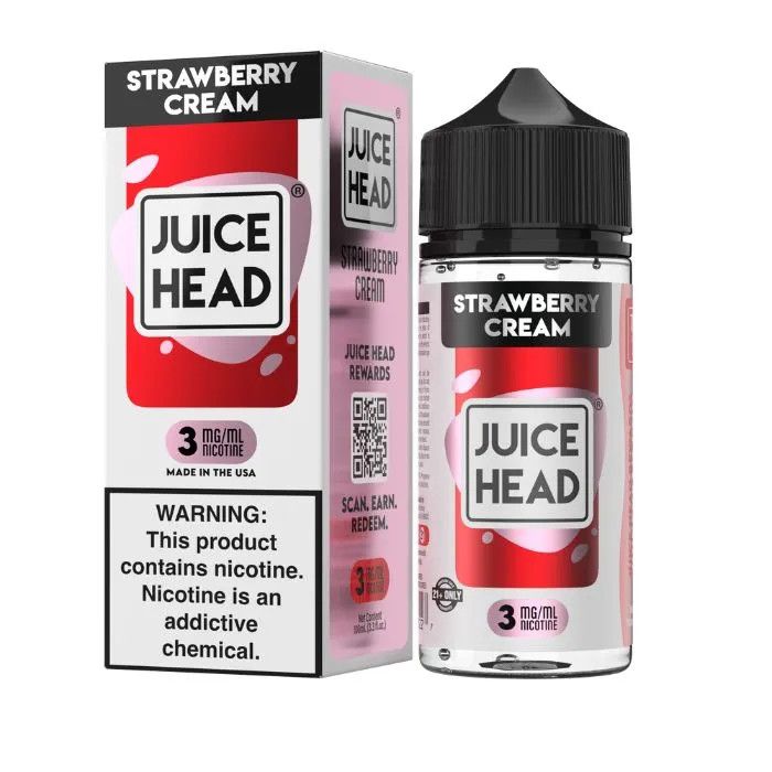 Juice Head Cream – Strawberry Cream 100mL