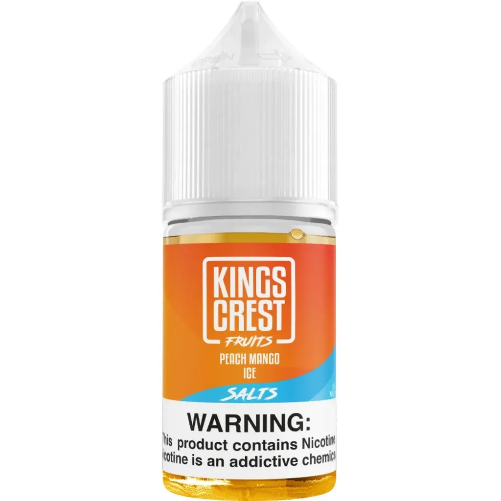 King’s Crest – Peach Mango Ice Salt 30mL