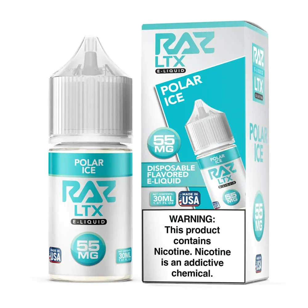 Pod Juice x RAZ LTX – Polar Ice Salt 30mL