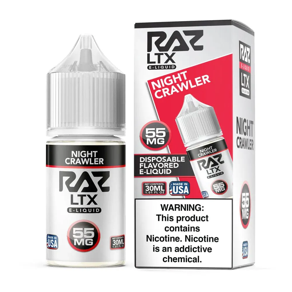 Pod Juice x RAZ LTX – Night Crawler Salt 30mL
