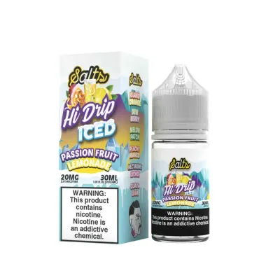 Hi-Drip – Iced Passionfruit Lemonade Salt 30mL