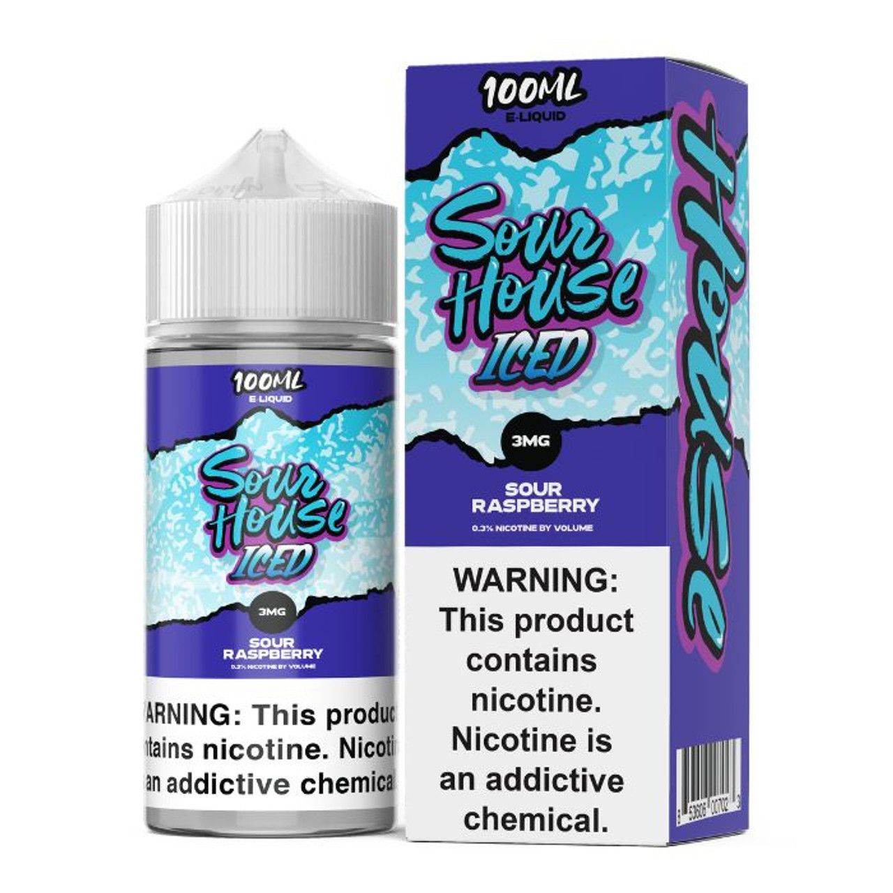Sour House Iced – Sour Raspberry 100mL
