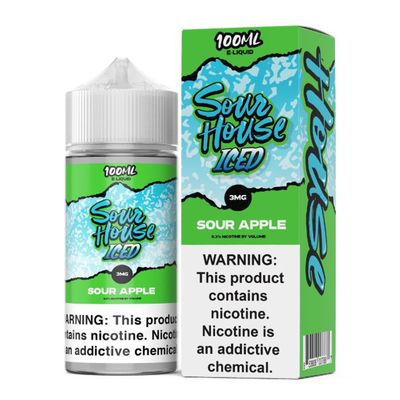 Sour House Iced – Sour Apple 100mL