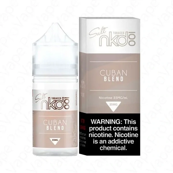 Naked 100 Cuban Blend Salt 30ml