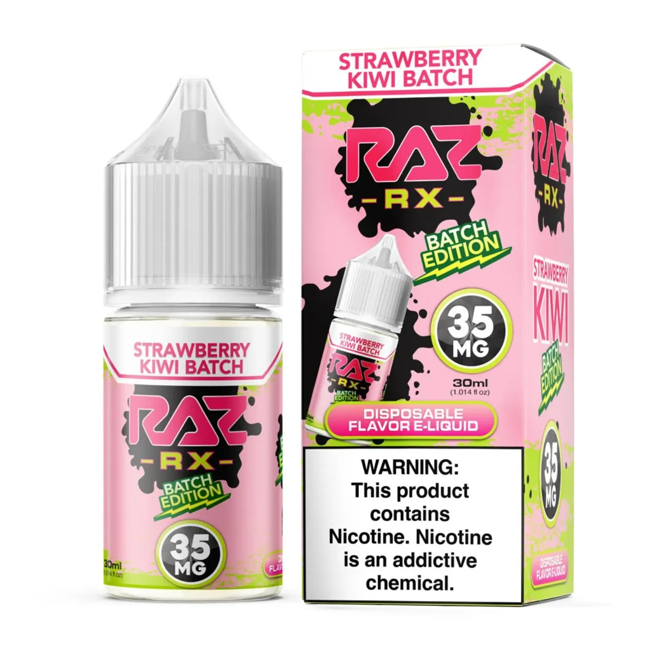 Pod Juice x RAZ RX Batch Edition – Strawberry Kiwi Batch Salt 30mL