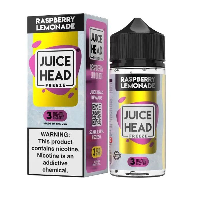 Juice Head Freeze – Raspberry Lemonade 100mL