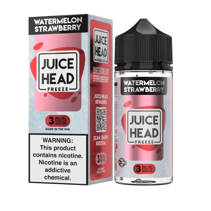 Juice Head Freeze – Watermelon Strawberry 100mL