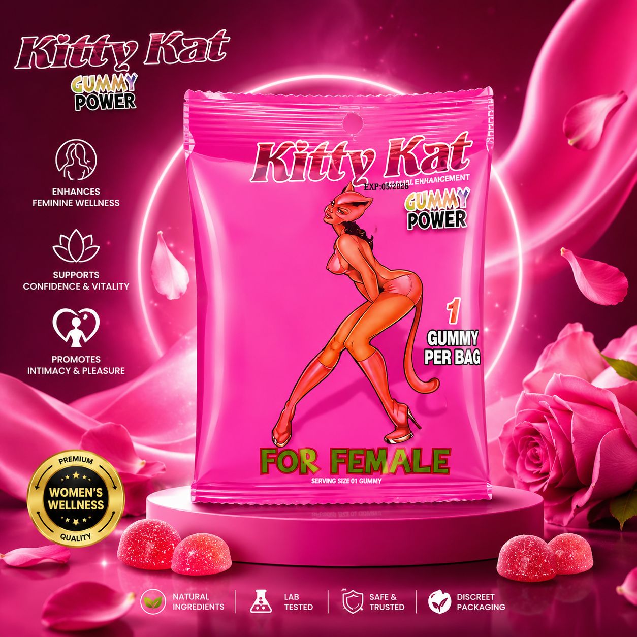 Kitty Kat Female Enhancement Gummy