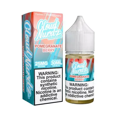 Cloud Nurdz Iced – Pomegranate Berry Salt 30mL