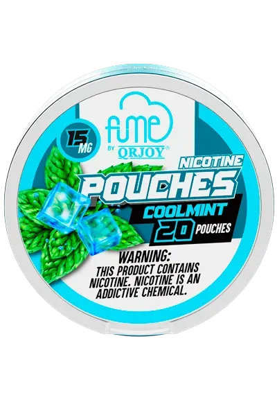 FUME Nicotine Pouches 15MG – Cool Mint