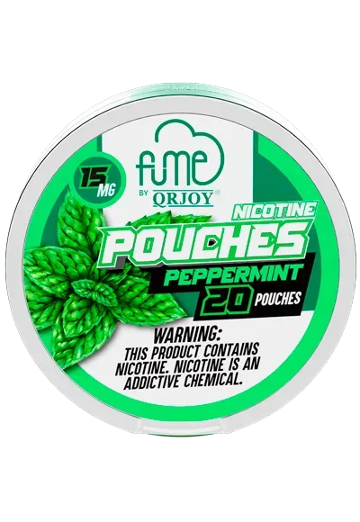 FUME Nicotine Pouches 15MG – Peppermint