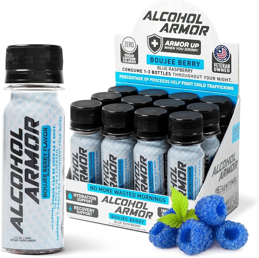Alcohol Armor – 2.0 oz Hangover Defense Formula