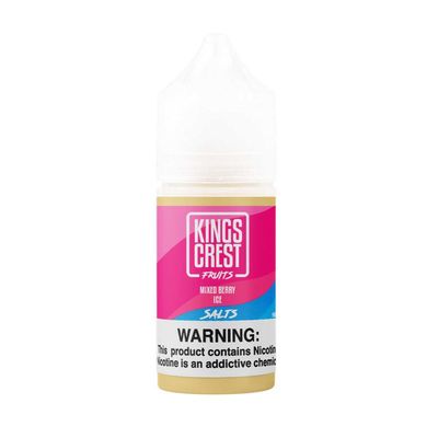 King’s Crest Fruits – Mixed Berry Ice 30mL Salt