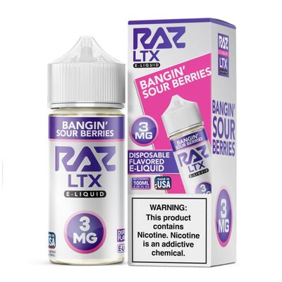 Pod Juice x RAZ LTX – Bangin Sour Berries 100mL