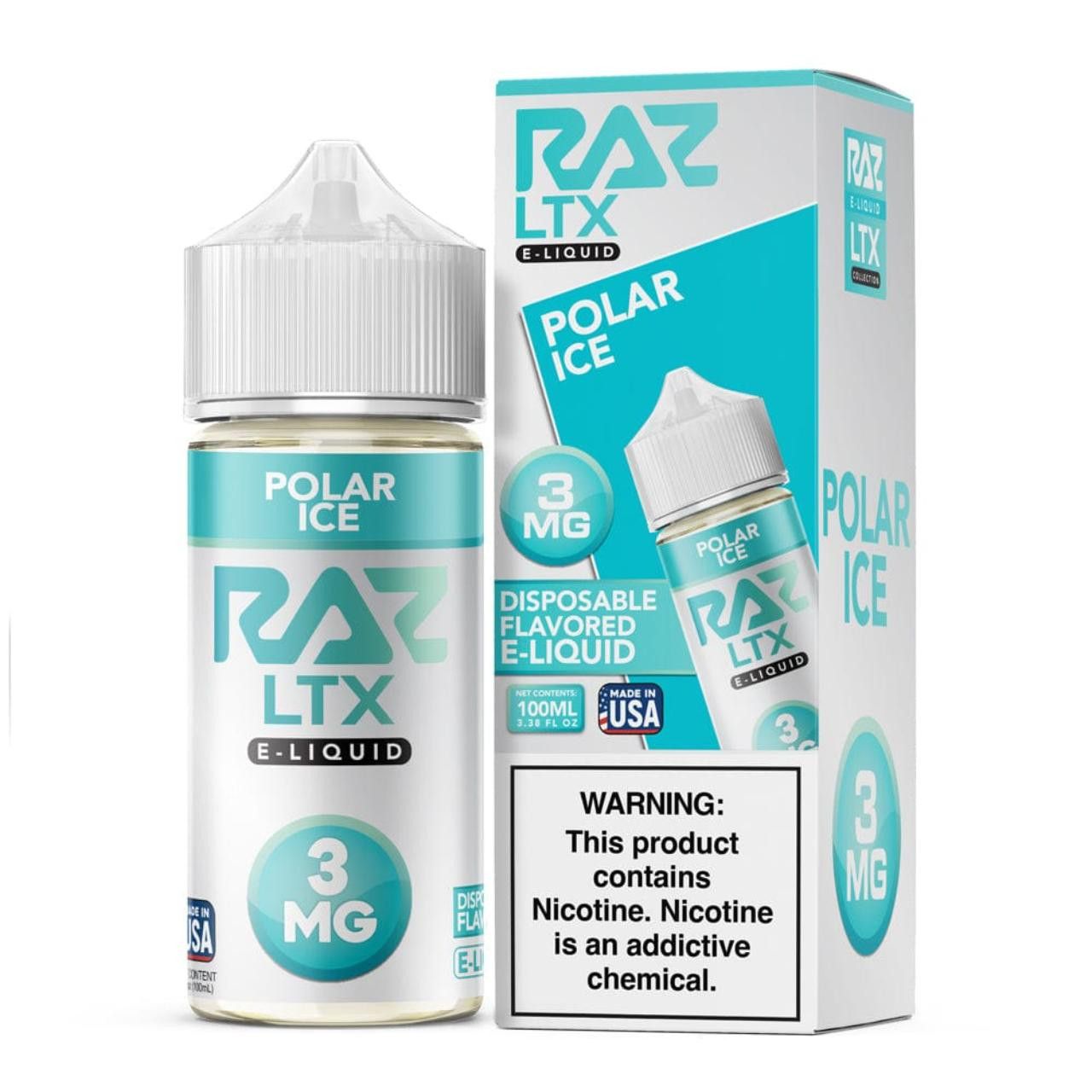Pod Juice x RAZ LTX – Polar Ice 100mL