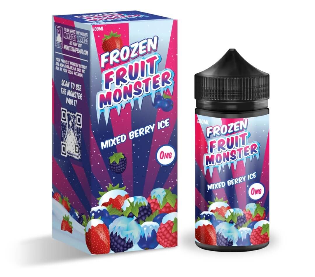Frozen Fruit Monster – Mixed Berry Ice 100mL (Zero Nicotine)