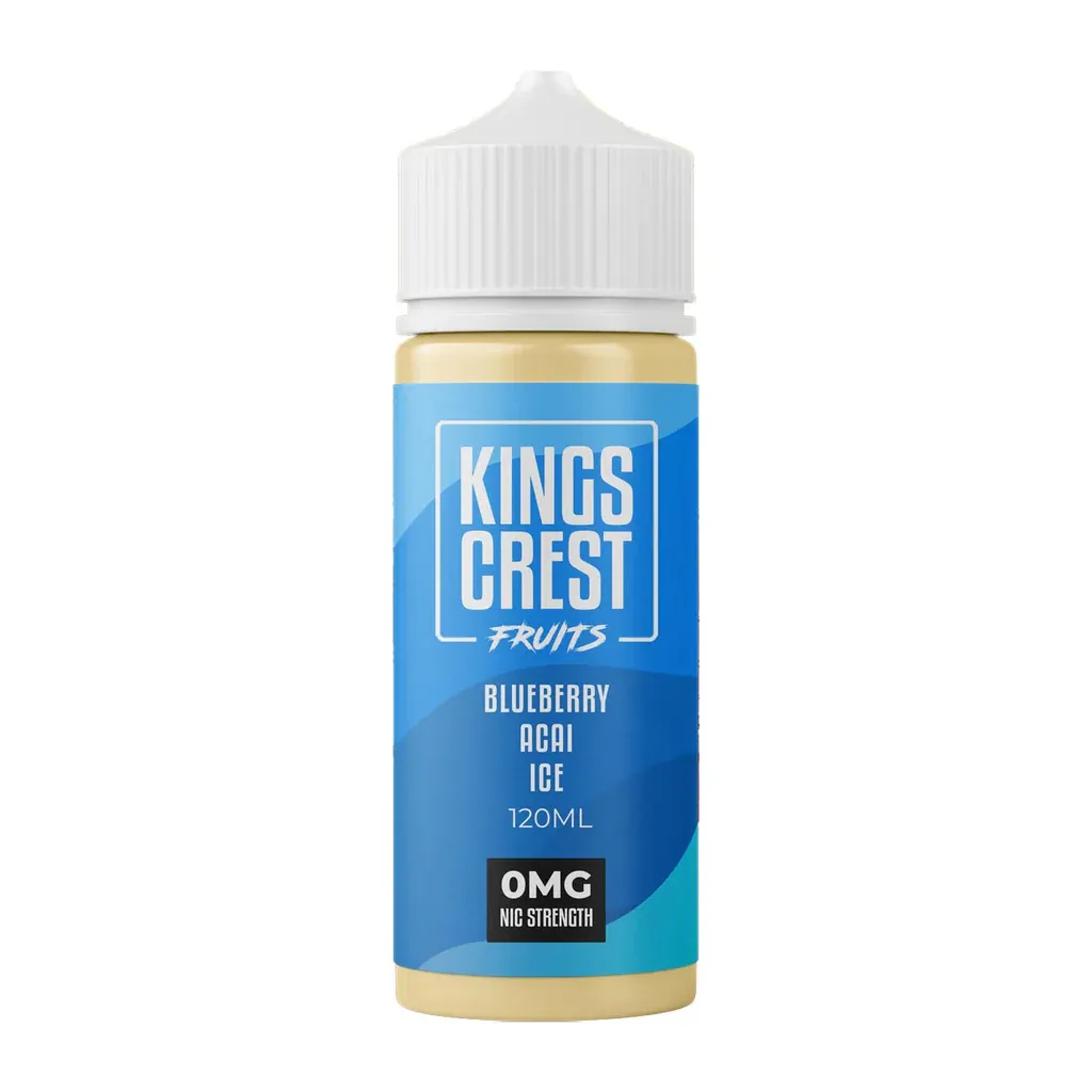 King’s Crest Fruits – Blueberry Acai Ice 120mL