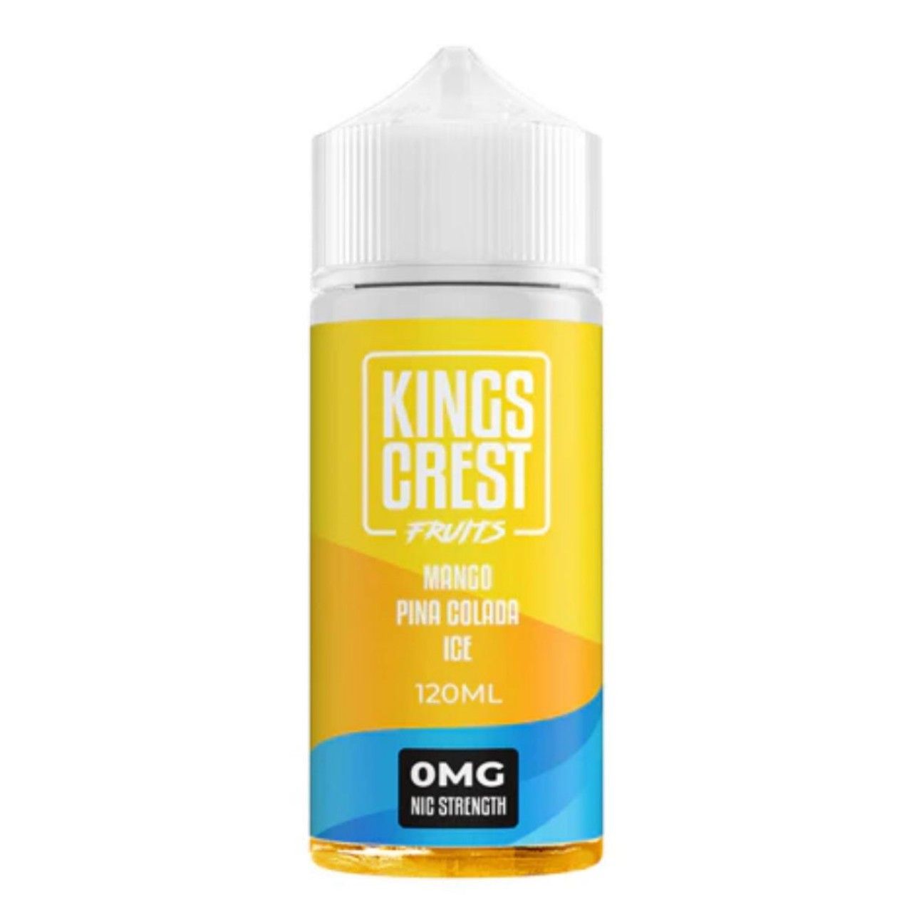 King’s Crest Fruits – Mango Piña Colada Ice 120mL