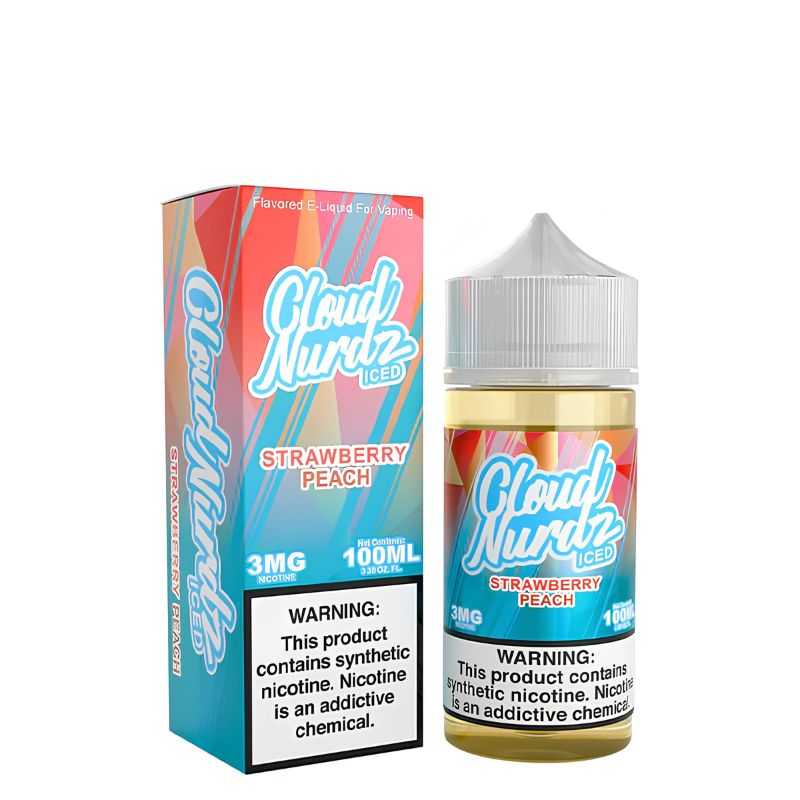 Cloud Nurdz Iced – Strawberry Peach 100mL