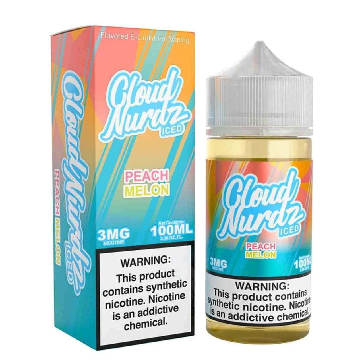 Cloud Nurdz Iced – Peach Melon 100mL